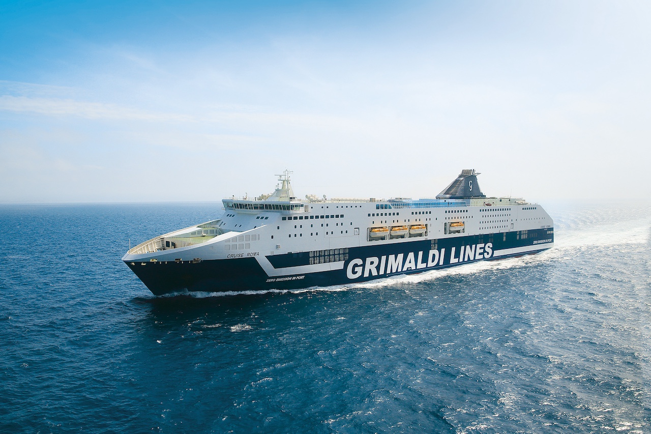 grimaldi lines cruise roma posizione attuale