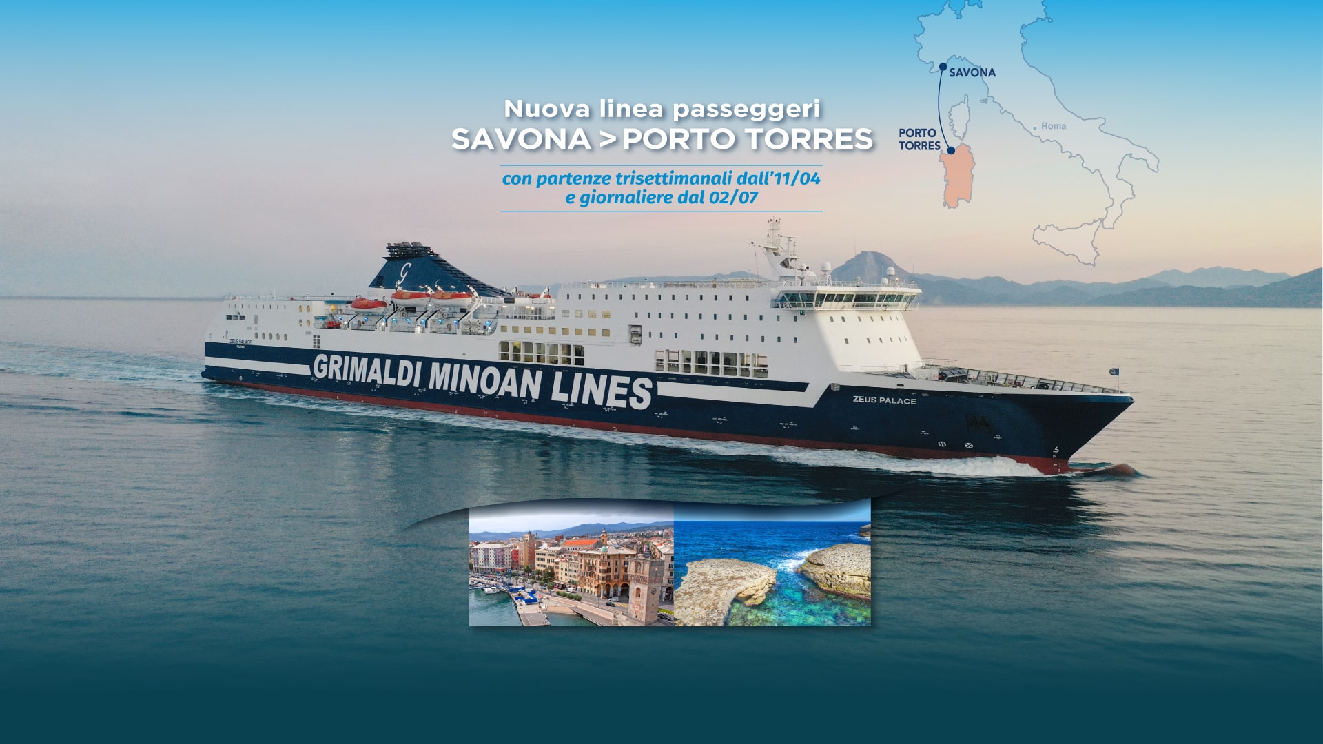 Nuova Linea Savona Porto Torres