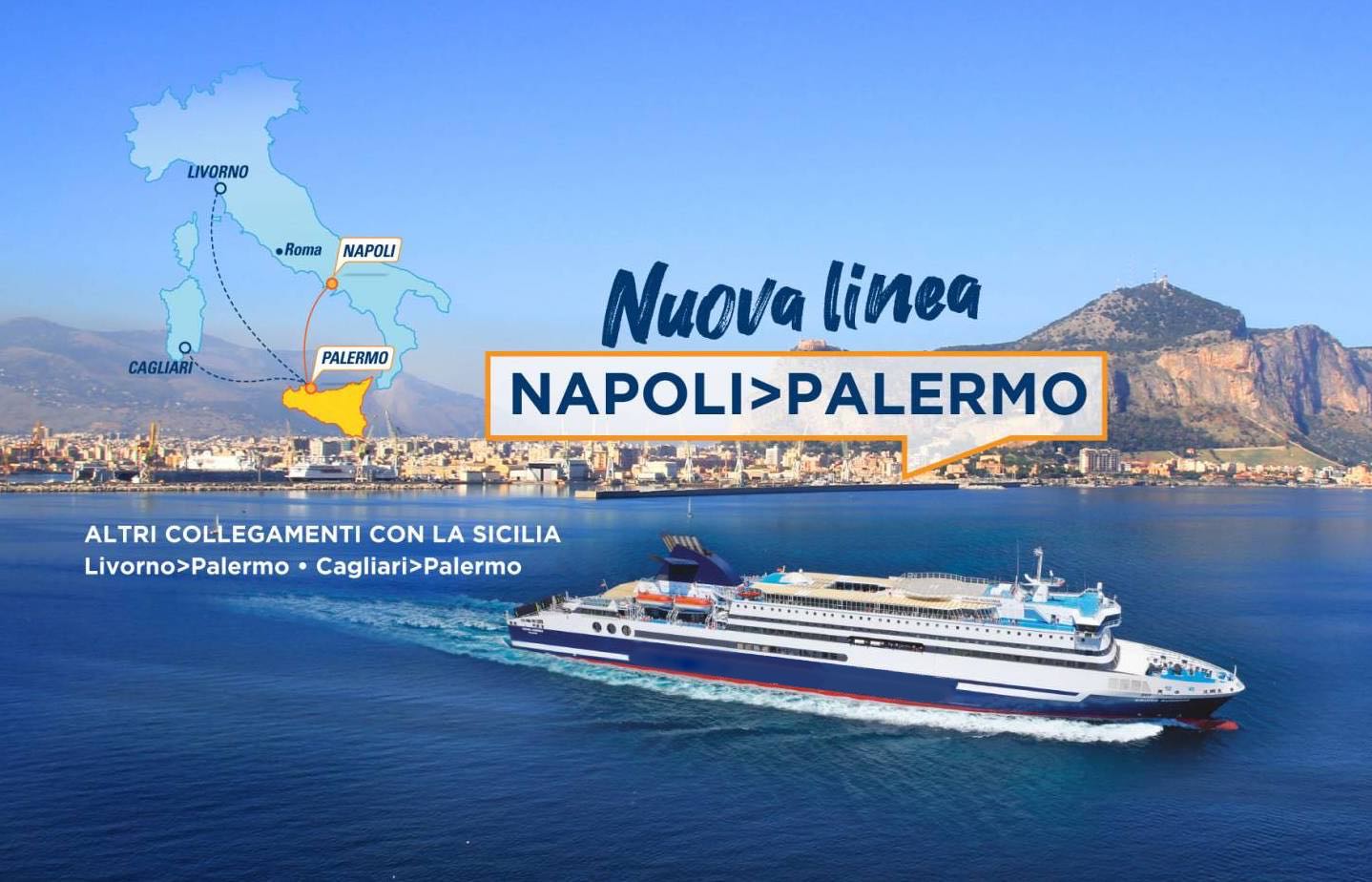 With our ferries you can discover Sicily all year round!
