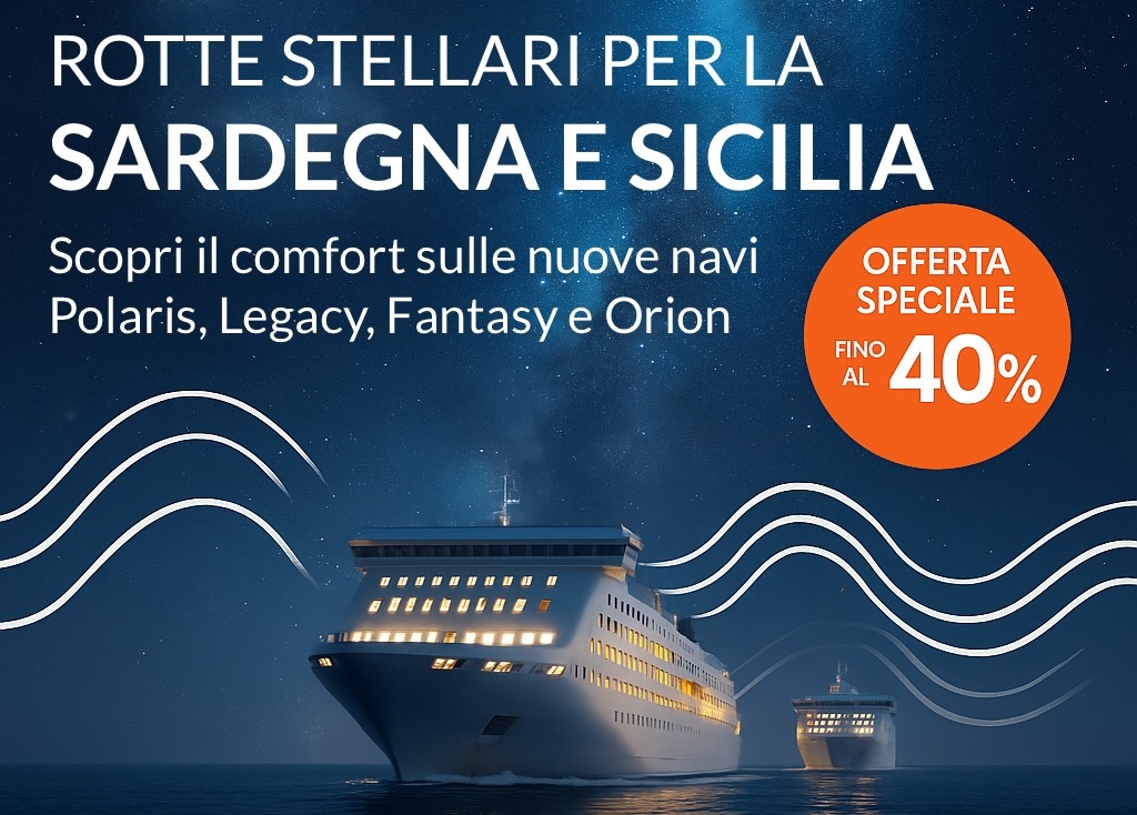 Rotte Stellari per la Sardegna e Sicilia